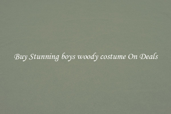 Buy Stunning boys woody costume On Deals