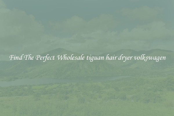 Find The Perfect Wholesale tiguan hair dryer volkswagen