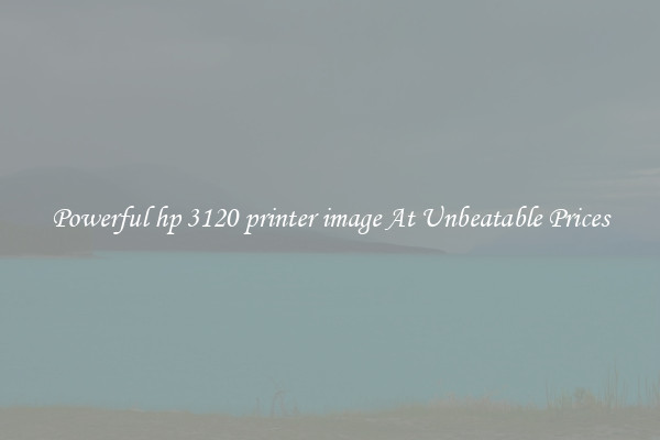 Powerful hp 3120 printer image At Unbeatable Prices