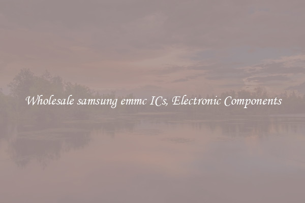 Wholesale samsung emmc ICs, Electronic Components