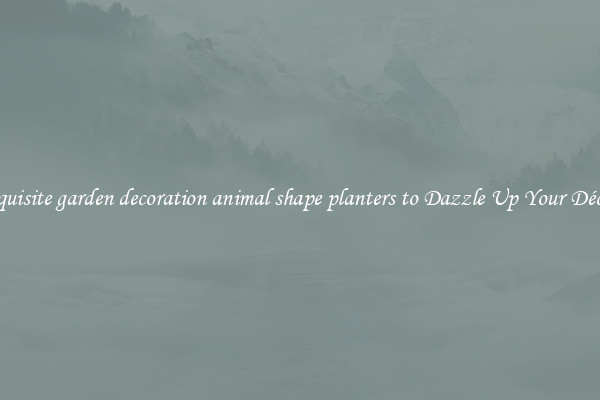 Exquisite garden decoration animal shape planters to Dazzle Up Your Décor  