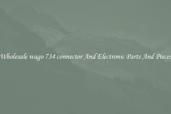 Wholesale wago 734 connector And Electronic Parts And Pieces